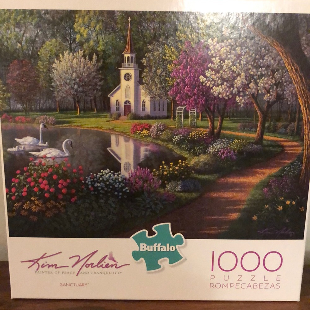 A Kim Norlien 1000 piece puzzle(Sanctuary)